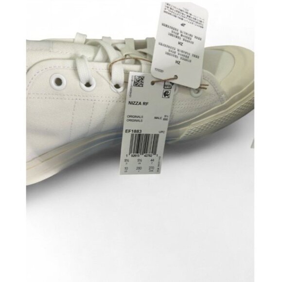 Adidas Nizza RF Men’s Shoes White Gum Canvas Sneakers Size 10 EF1883 - Picture 6 of 8